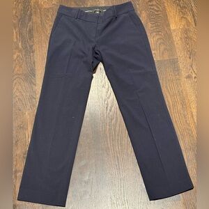 Ann Taylor Navy Dress Pants Tailored Fit